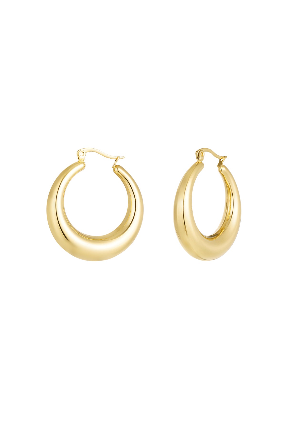 Kelsey Gold Hoops