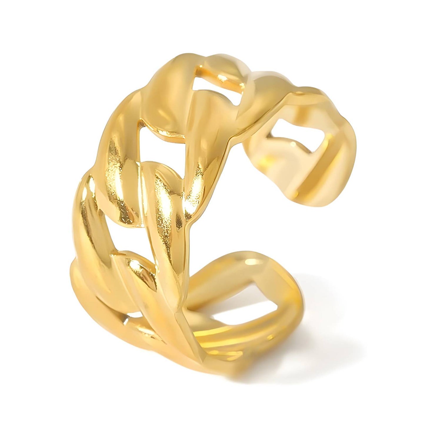 Nili Chain Adjustable Ring