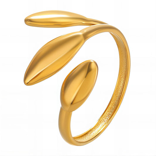 Tri-Leaf Adjustable Ring