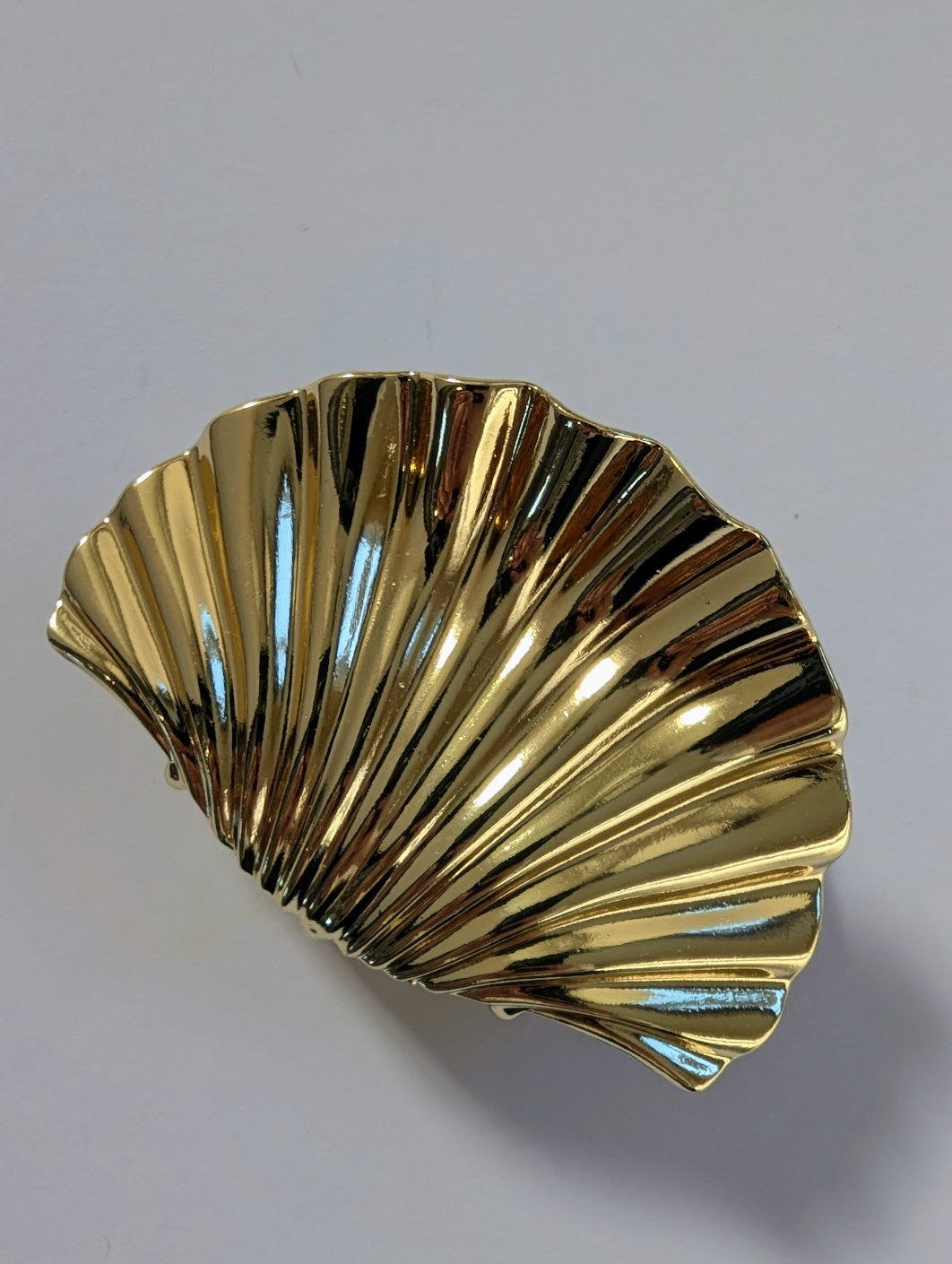 Gold Shell Hair Clip